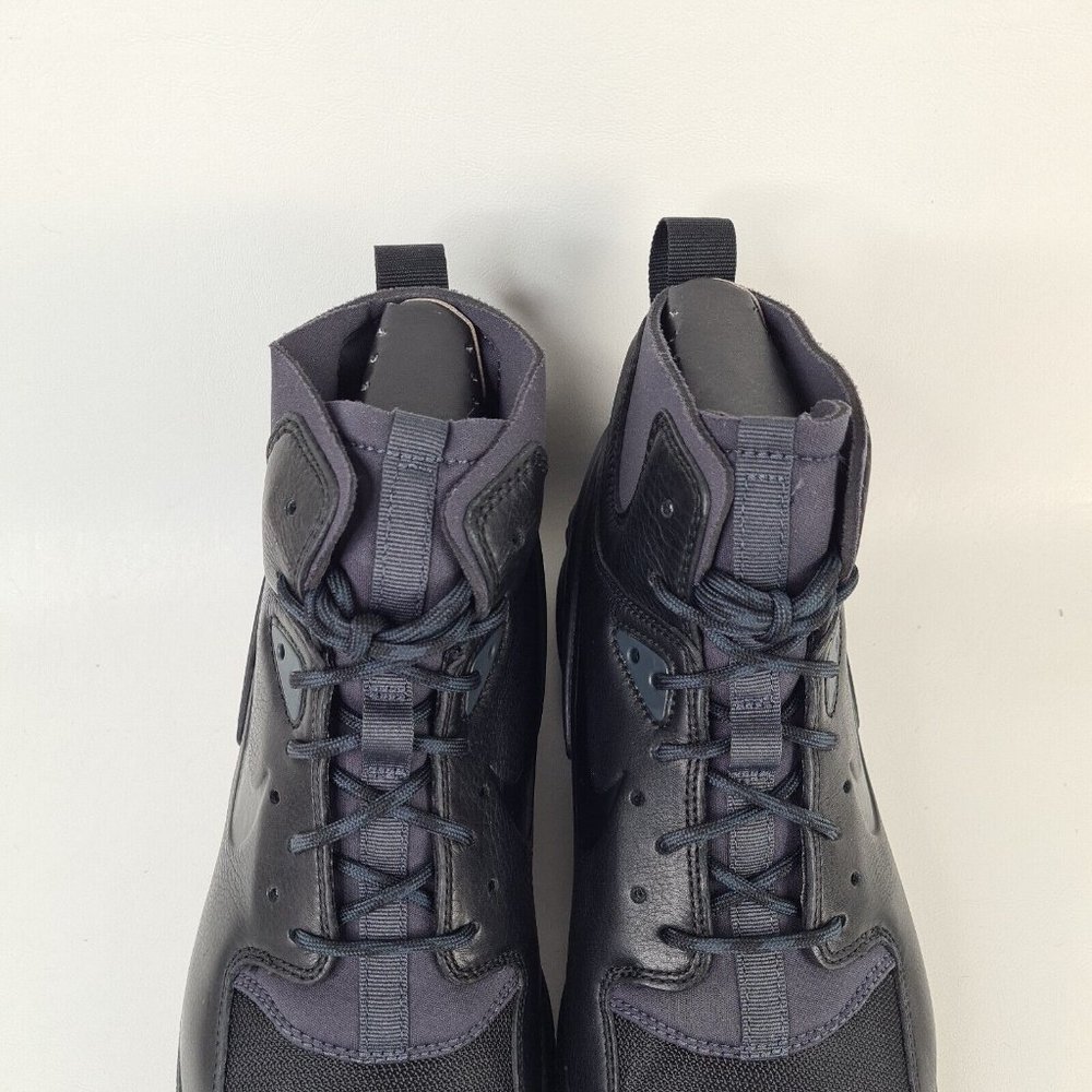 Nike Koth Ultra Mid Mens Shoes Boots Trainers Leather Black - Picture 5 of 12